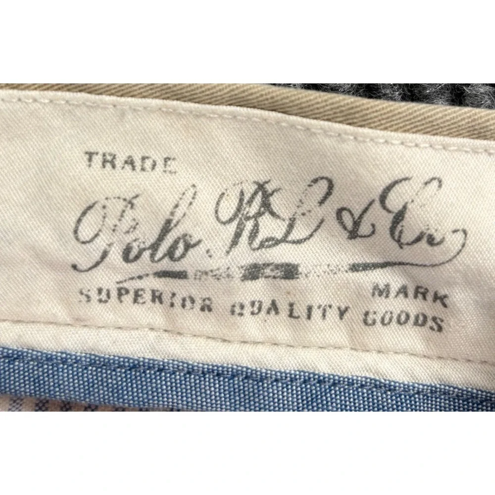 Polo Ralph Lauren‎ Chino Pants Mens 40x30 Tan Preppy Tradcore Quiet Luxury